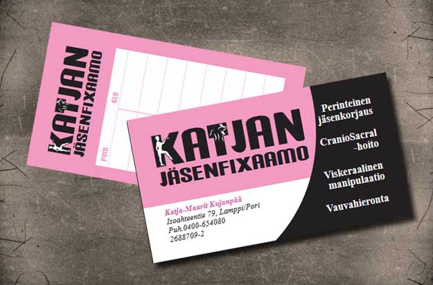 käyntikortin suunnittelija